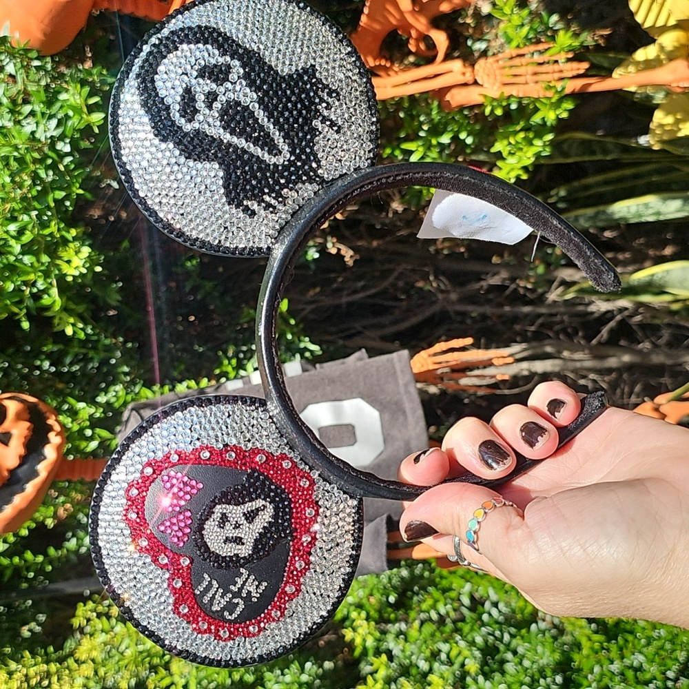Handmade Ghostface Offical Disney Ears